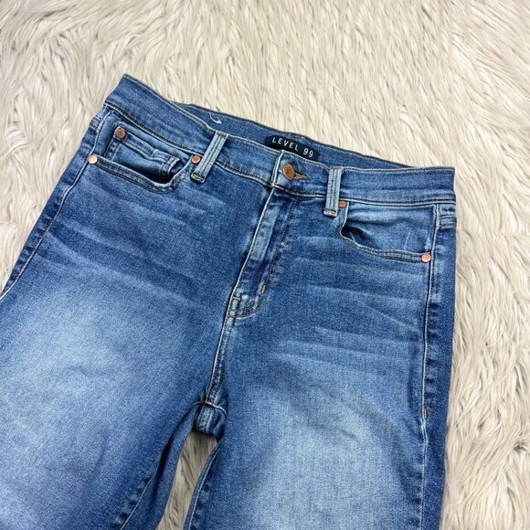 Level 99 Light Wash High-Rise Skinny Jeans - Picture 2 of 7